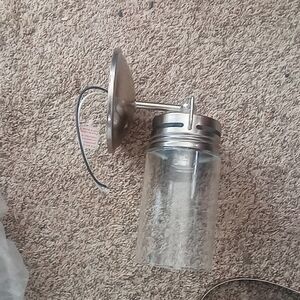 Modern Wall Sconce with Glass Shade